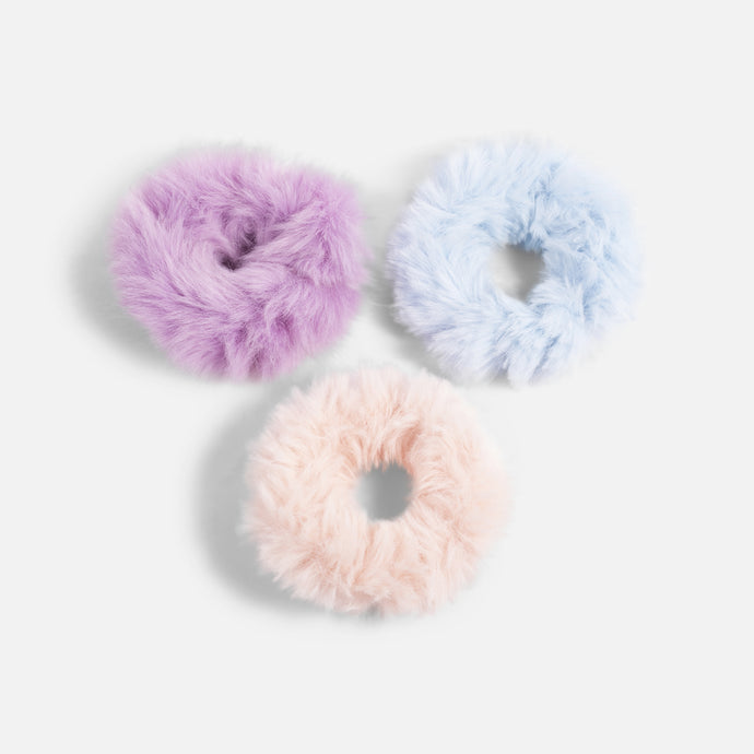 Ensemble de trois chouchous pastel