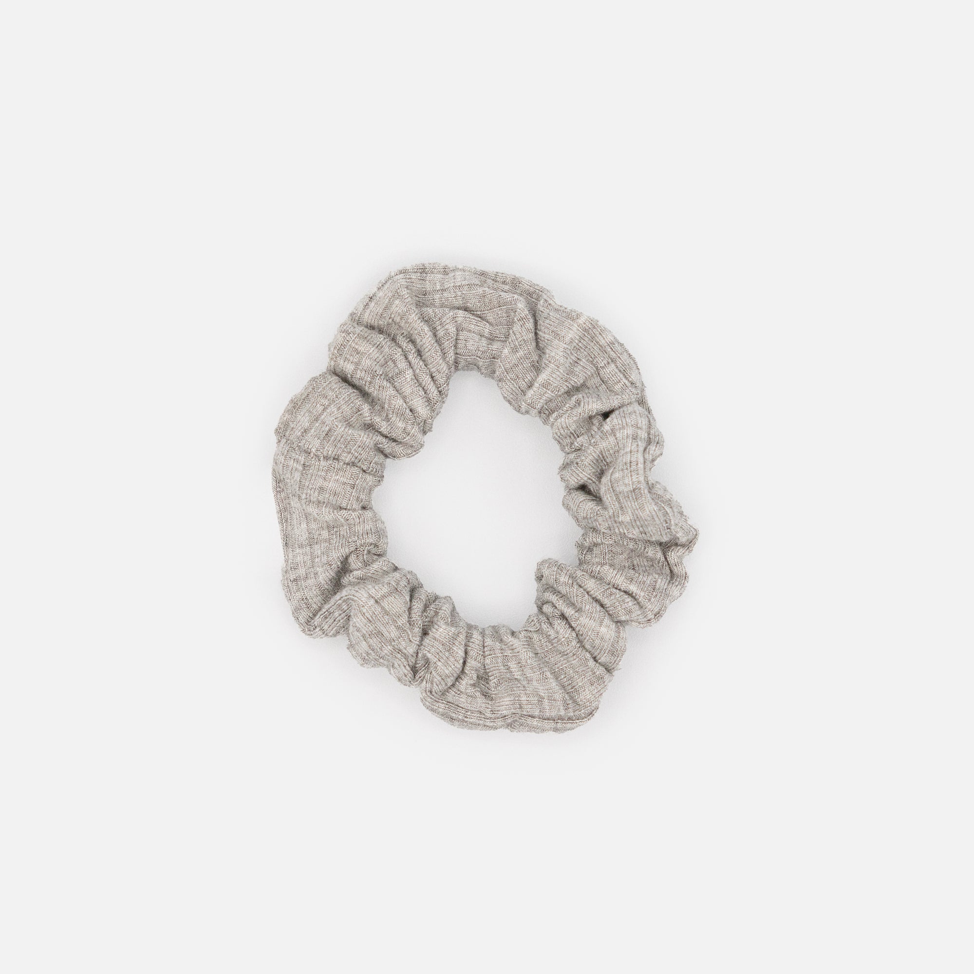 Trio of ribbed scrunchies