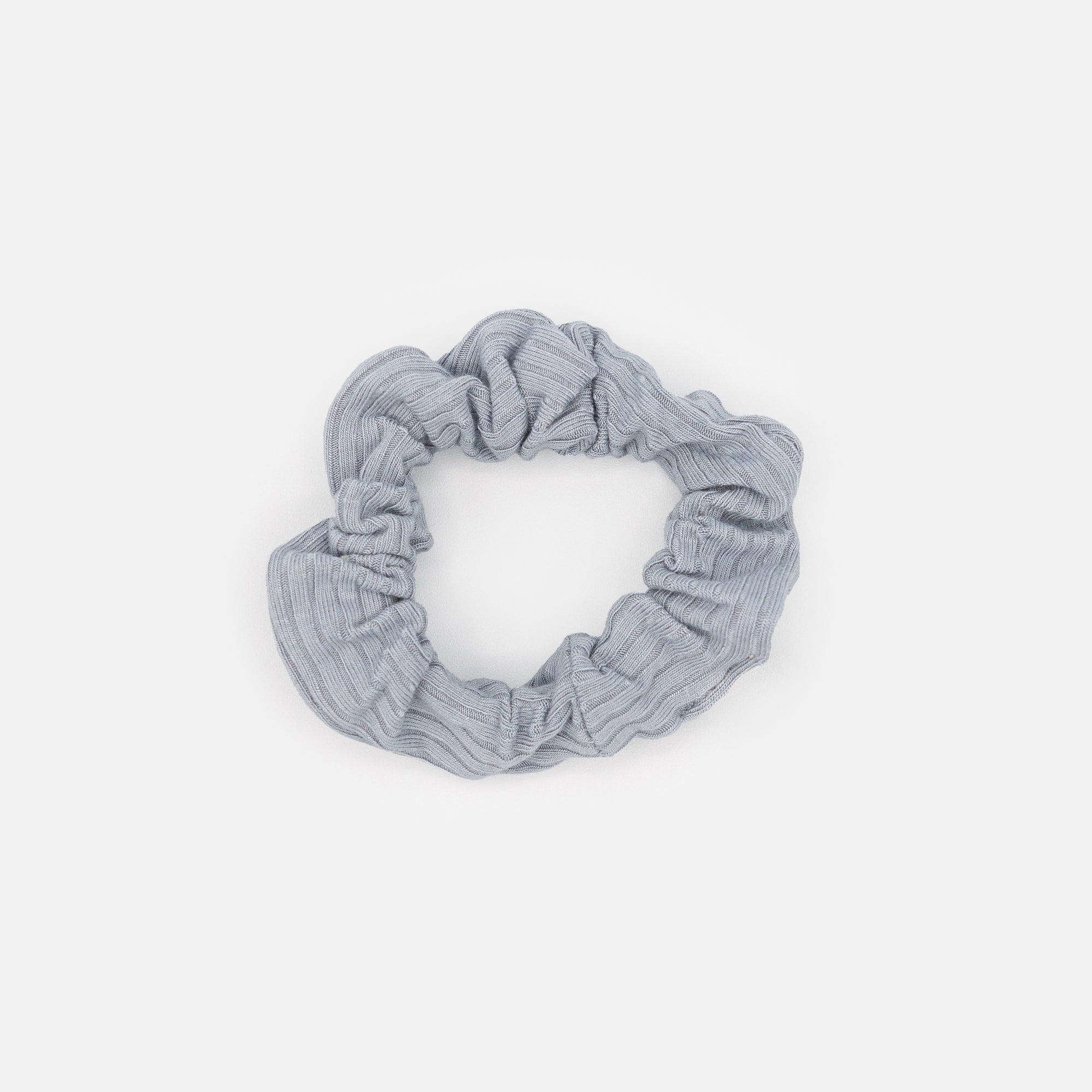 Trio of ribbed scrunchies