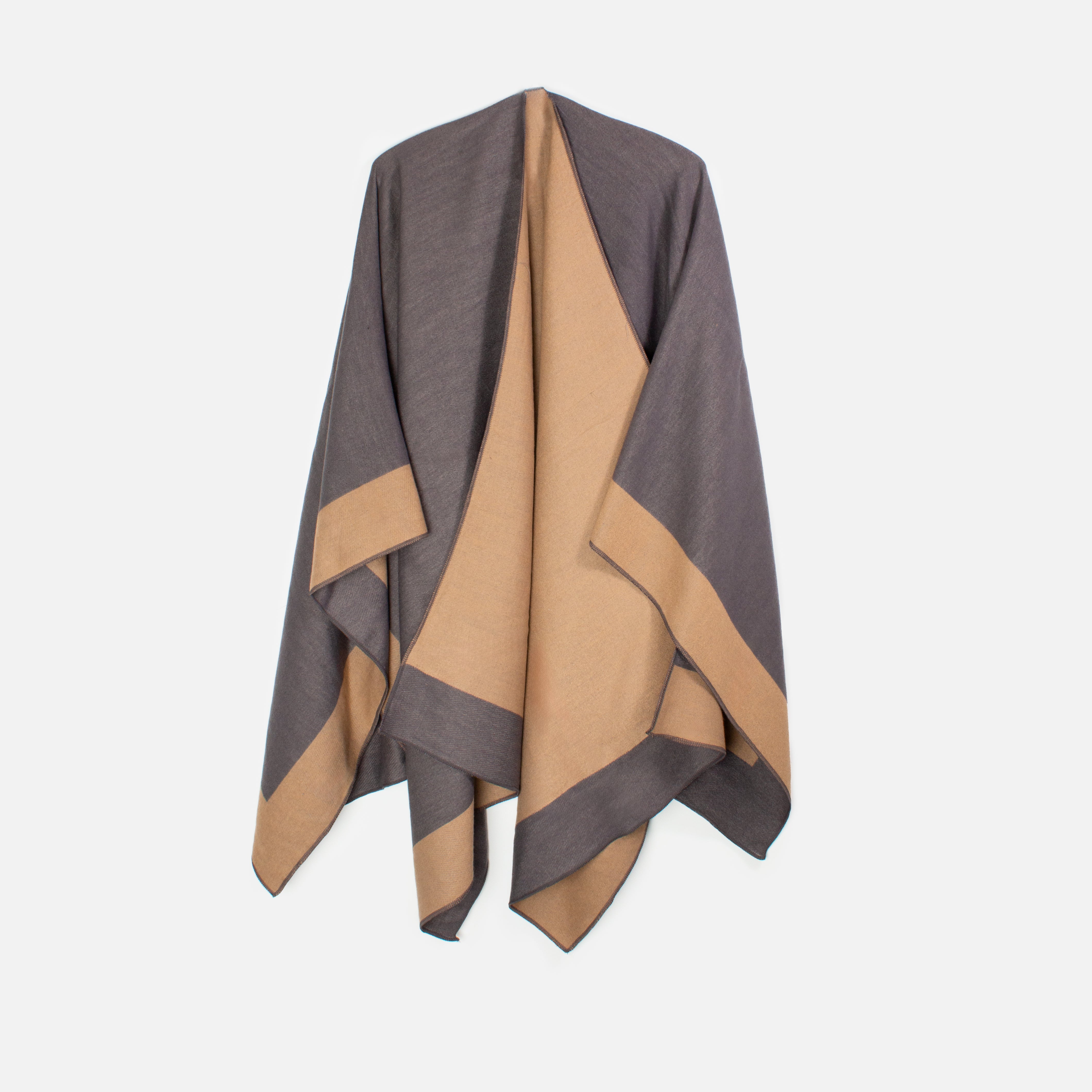 Poncho gris