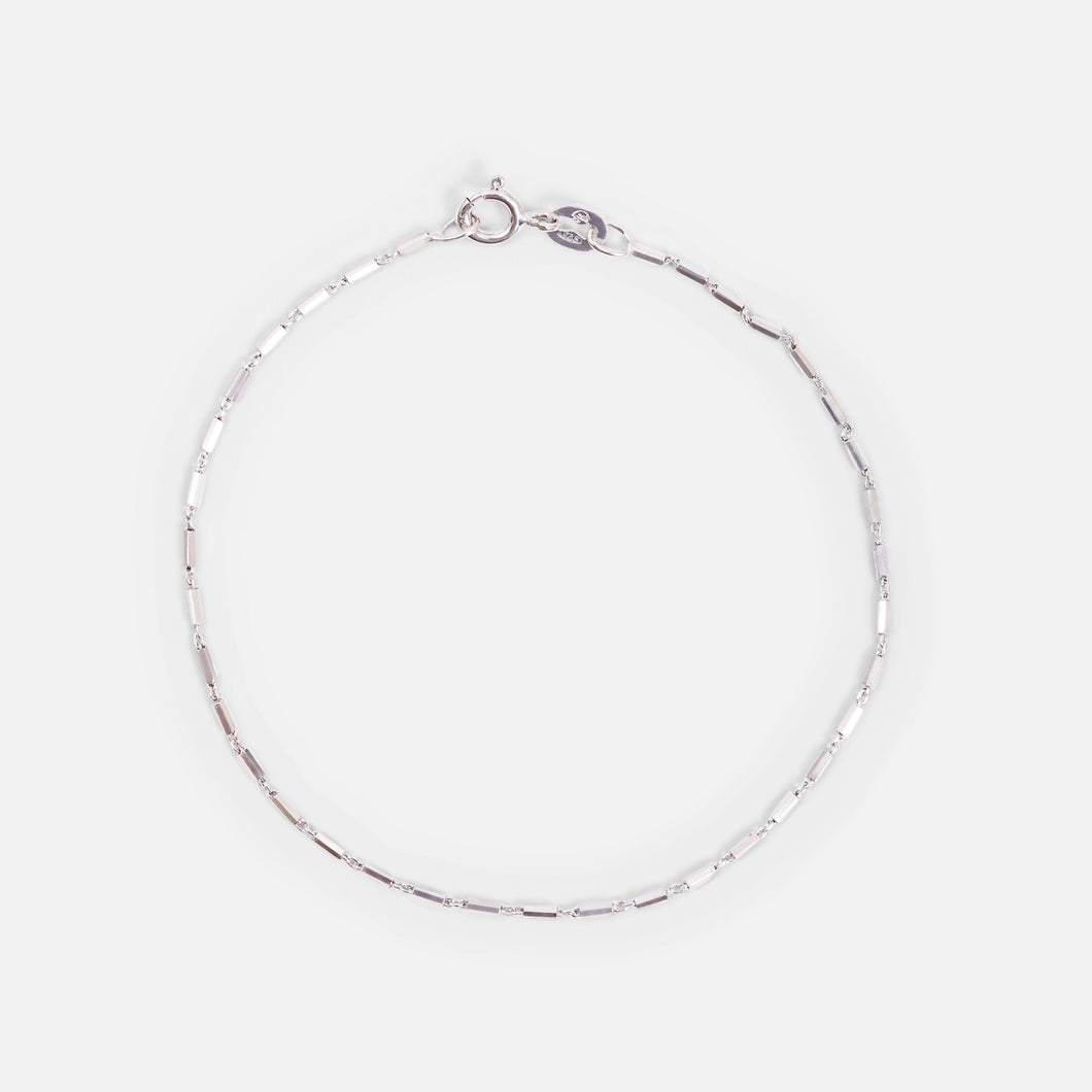 Bracelet en argent sterling 7.5 pouces