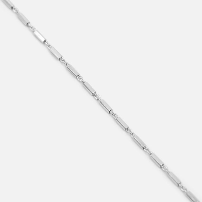 Chaîne de cheville mince en argent sterling 9.5 pouces