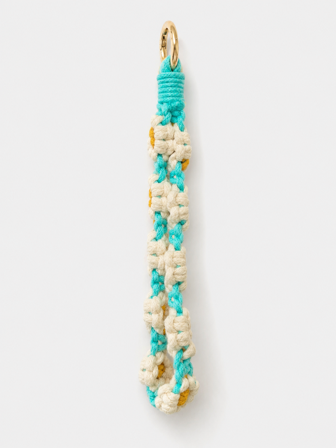 Porte-clés Tressé Marguerite