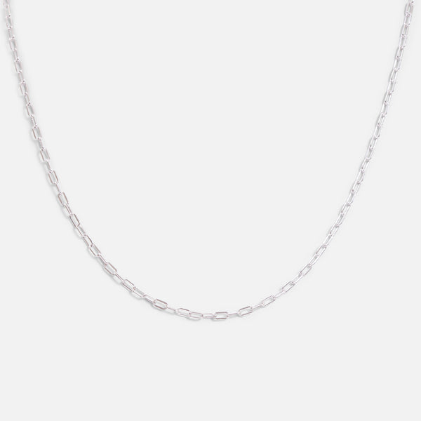 Load image into Gallery viewer, 18&#39;&#39; sterling silver square link chain
