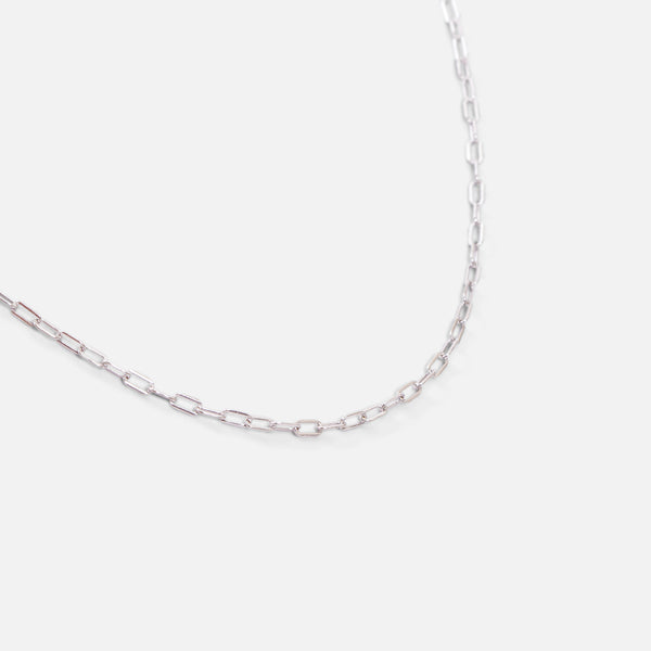 Load image into Gallery viewer, 18&#39;&#39; sterling silver square link chain
