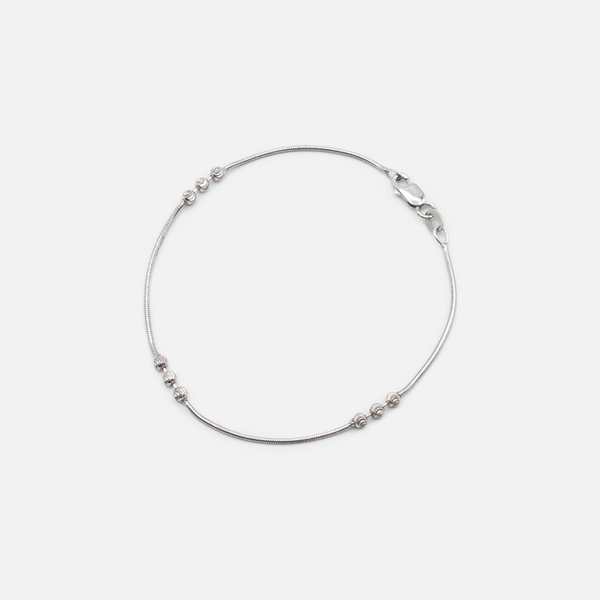 Load image into Gallery viewer, Sterling silver snake chain bracelet 
