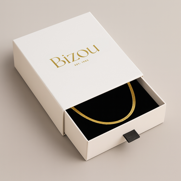 Charger l&#39;image dans la galerie, Chaîne à mailles serpentines plates en or vermeil
