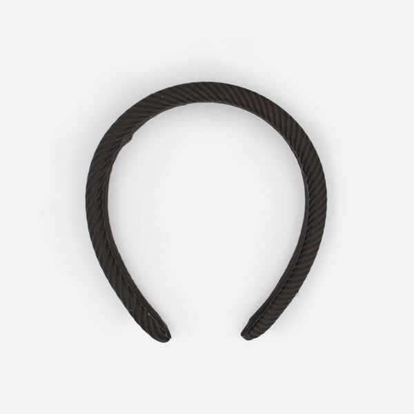 Load image into Gallery viewer, Black ribbed headband
