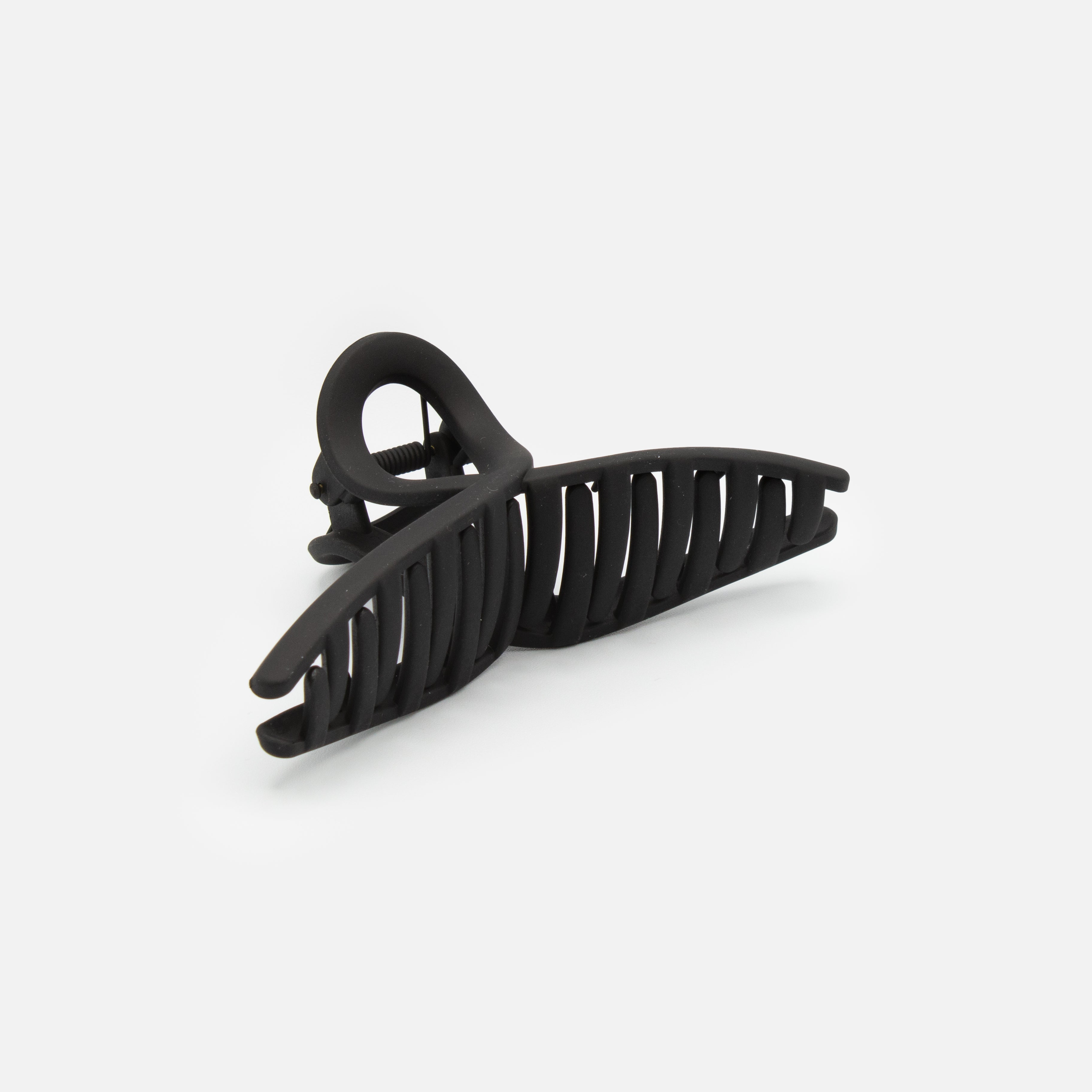 Pince à cheveux noir mat