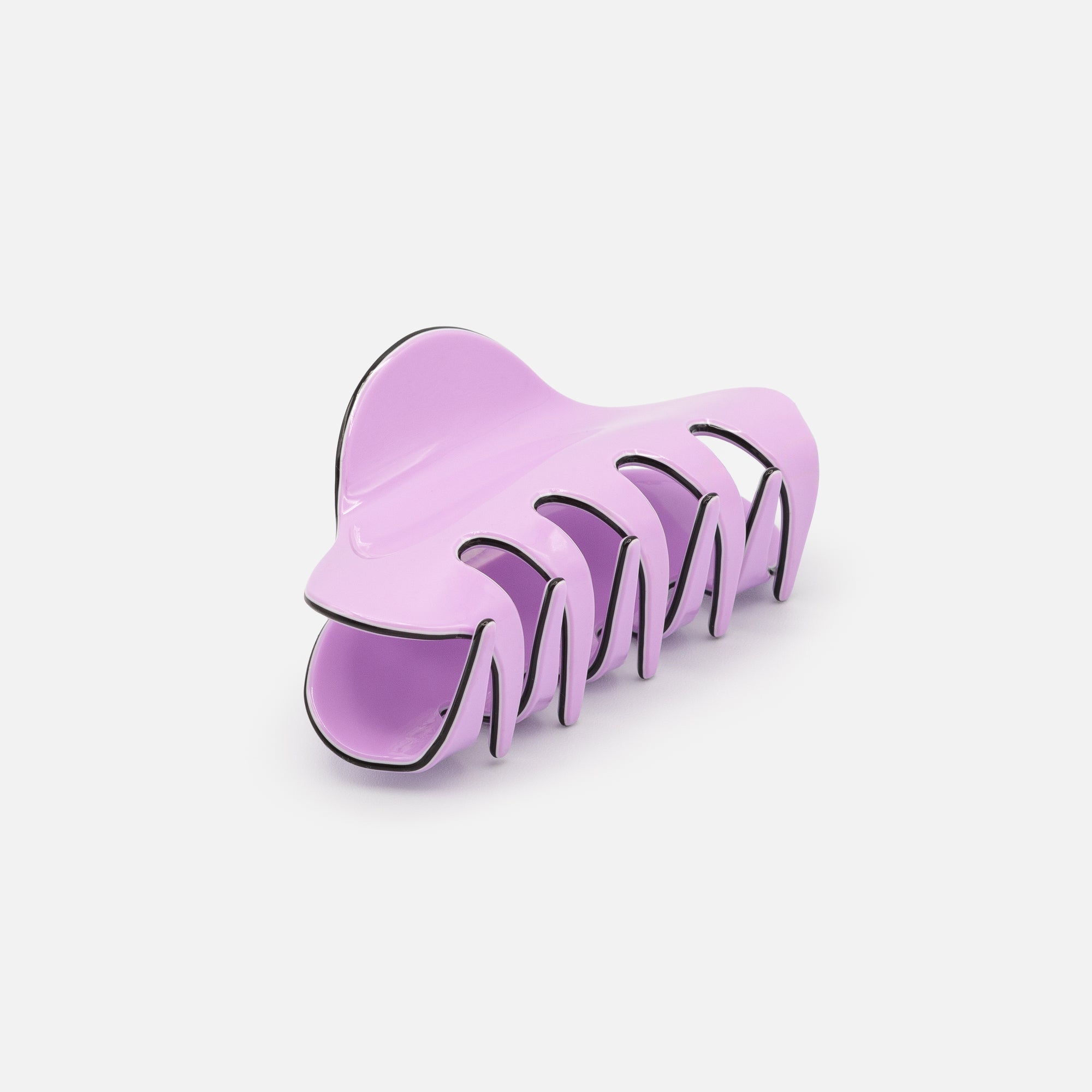 Medium lilac round clip