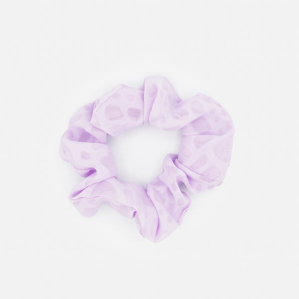 Load image into Gallery viewer, Trio of turquoise, white and mauve scrunchies
