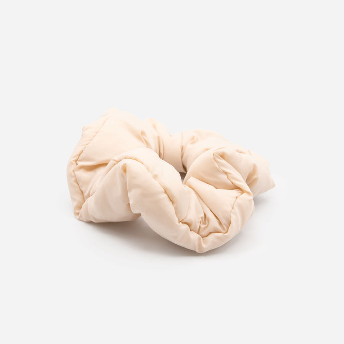 Ivory puffy scrunchie
