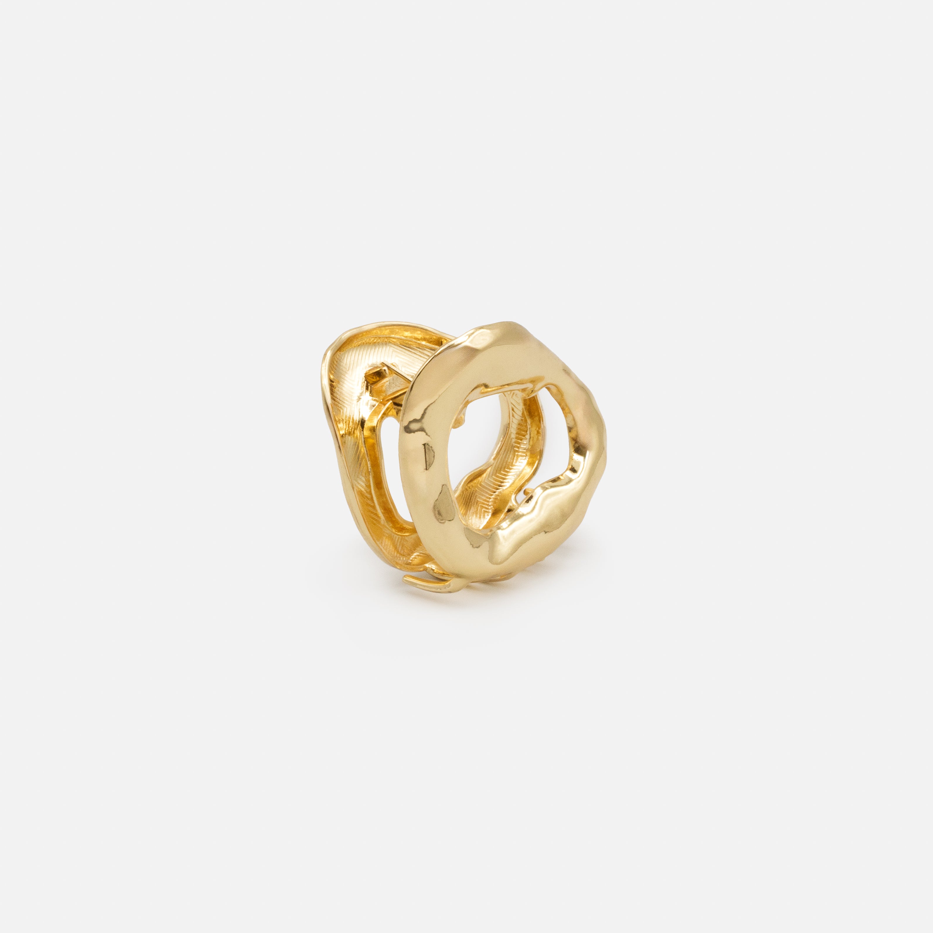 Gold metal clip