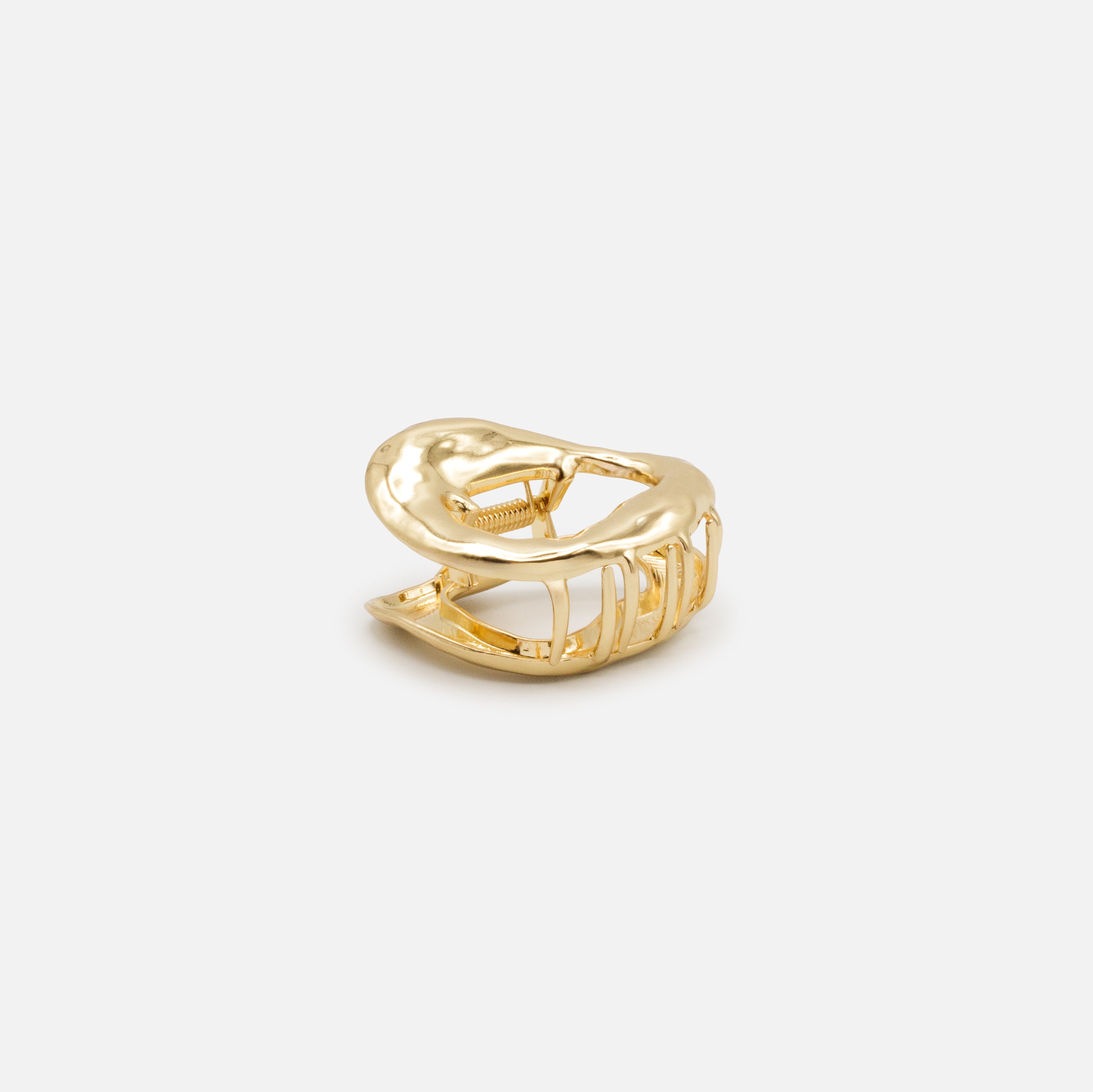 Gold metal clip