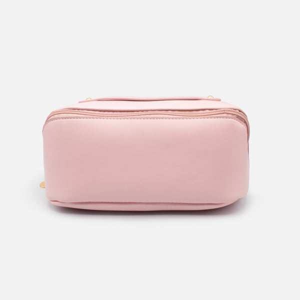 Load image into Gallery viewer, Pink cosmetic bag
