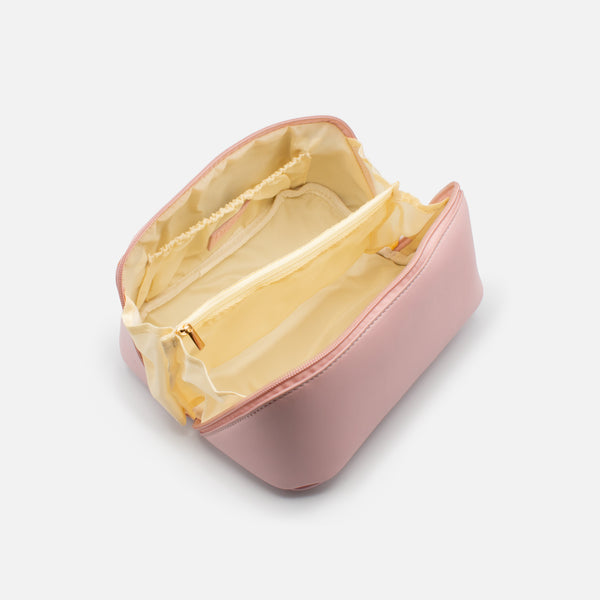 Load image into Gallery viewer, Pink cosmetic bag
