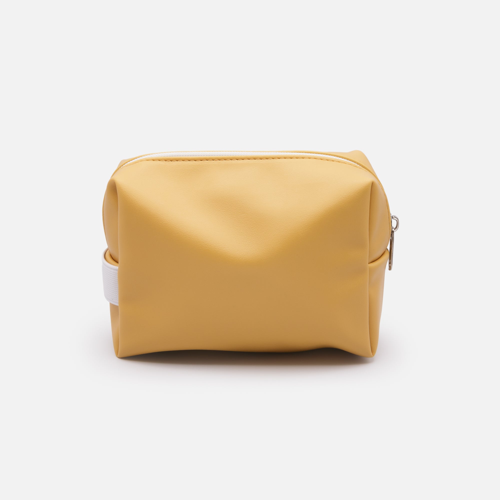 Tangerine cosmetic pouch