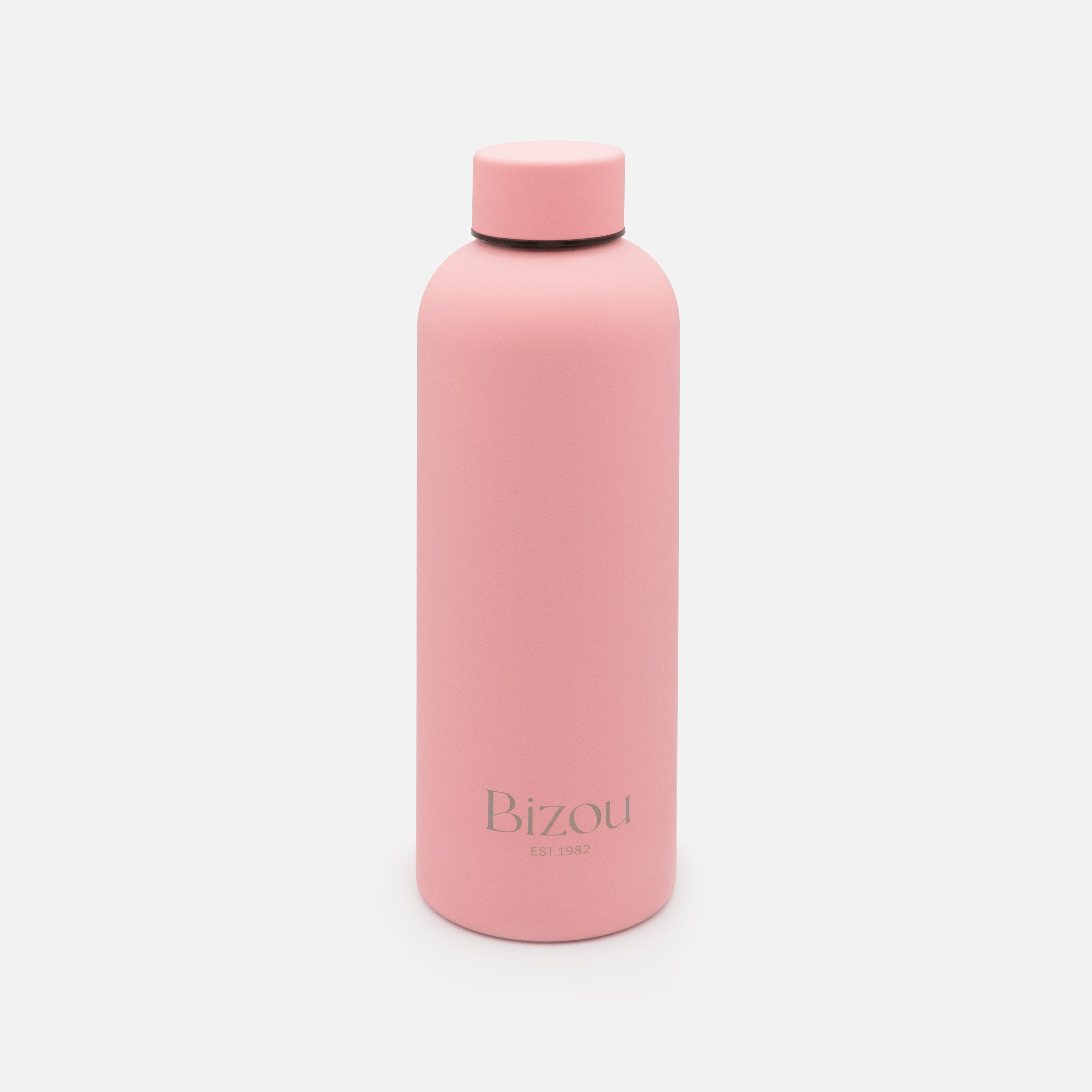 Bouteille d'eau rose en acier inoxydable