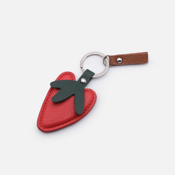 Load image into Gallery viewer, Strawberry key ring
