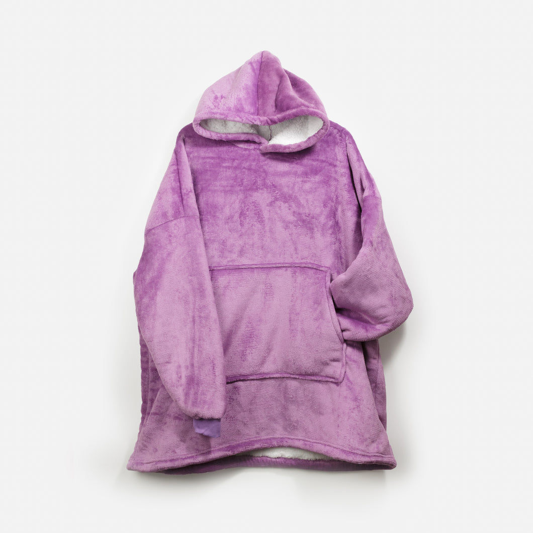 Purple Hooded Blanket