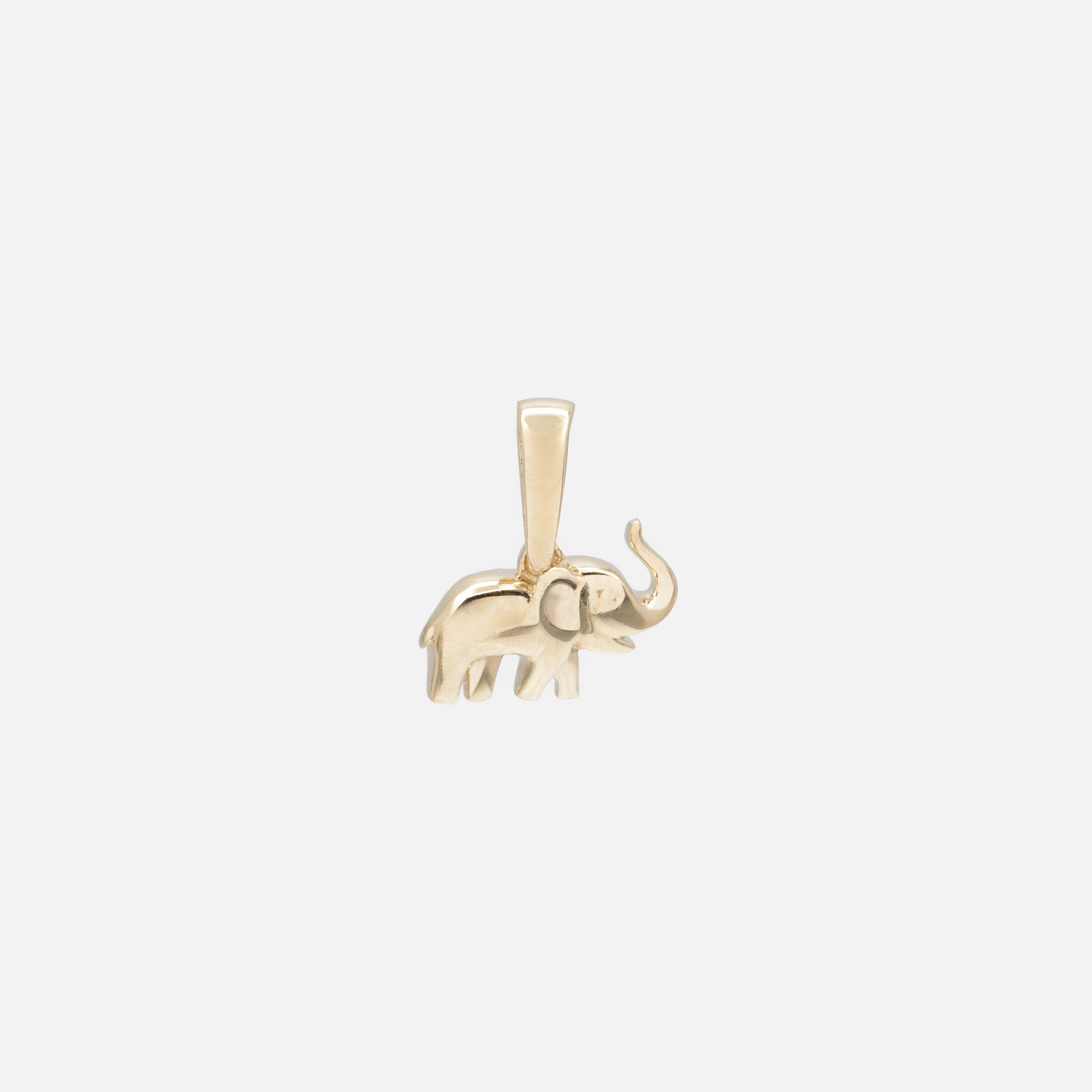 10k Gold Elephant Charm