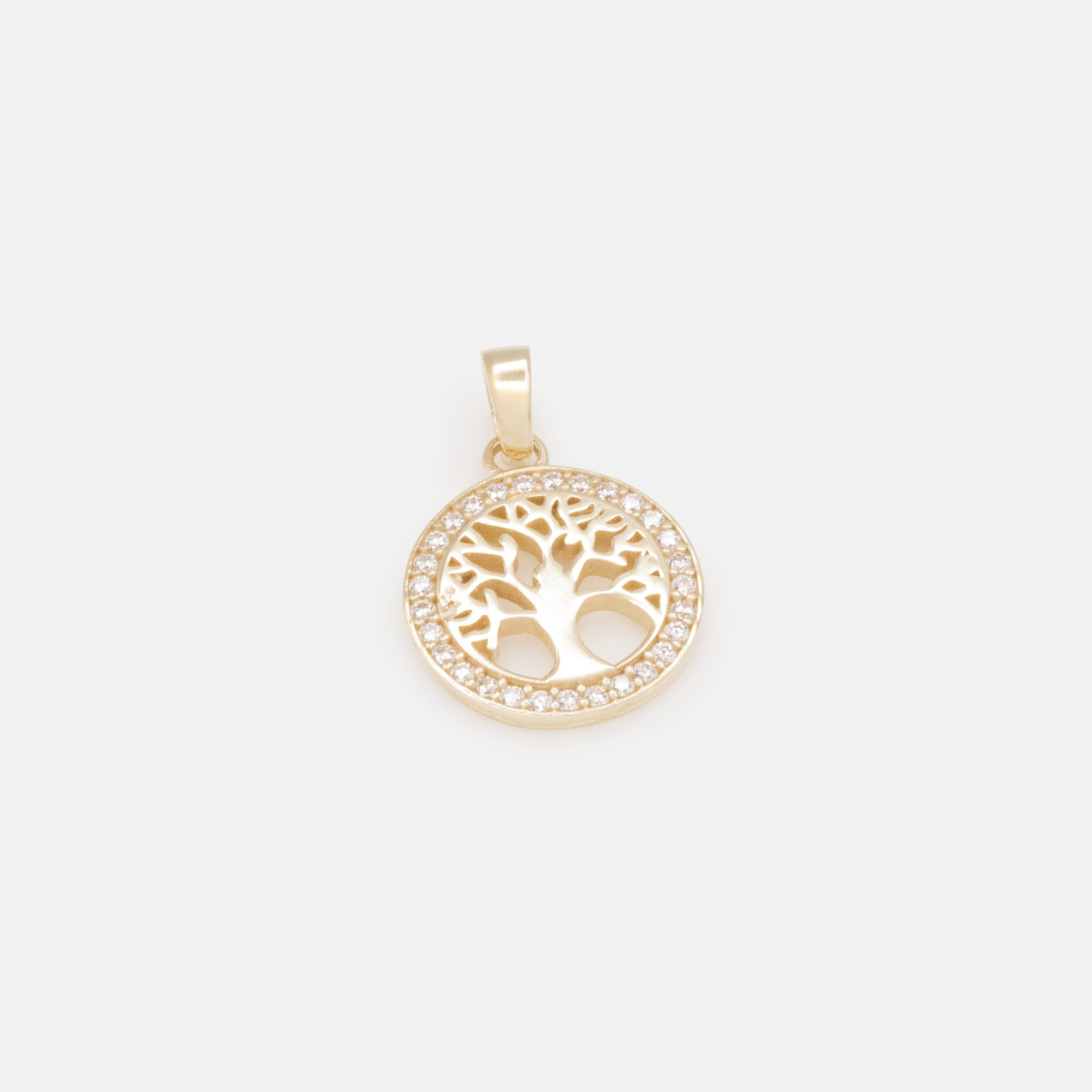 Breloque arbre de vie en or 10 carats