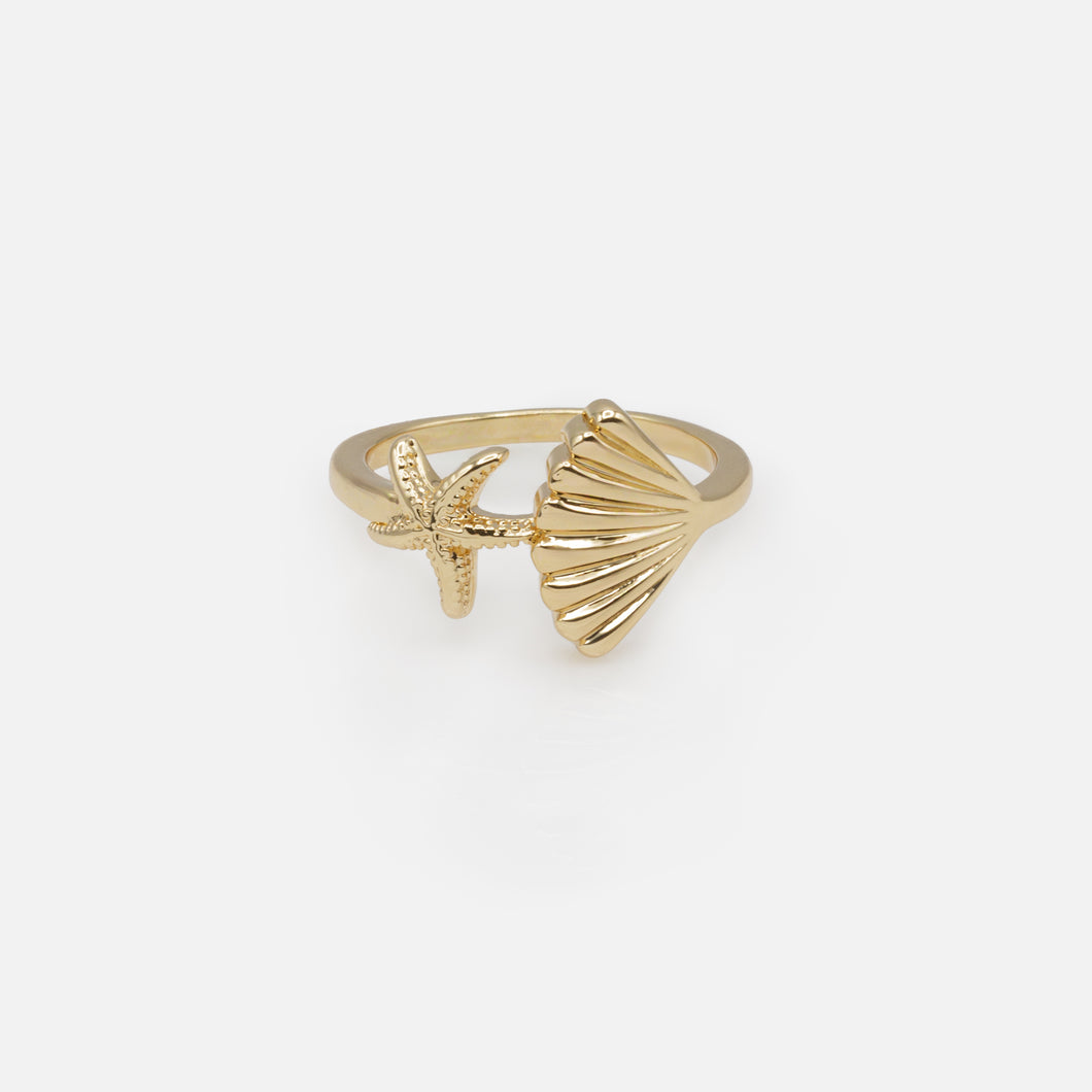 Ocean beauties golden ring