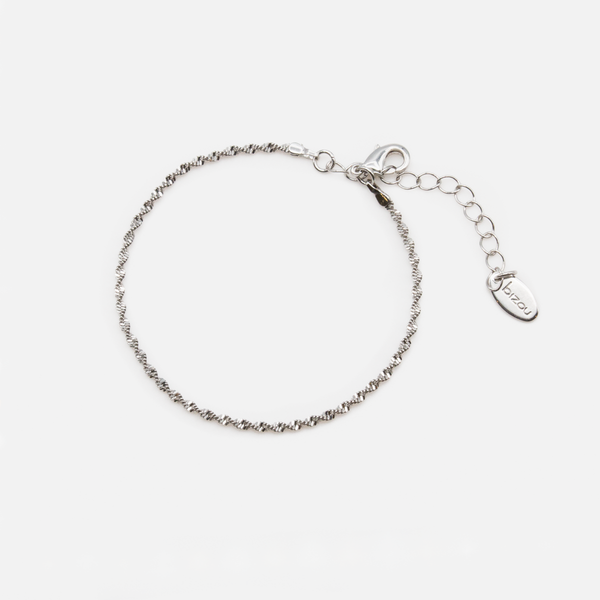 Load image into Gallery viewer, Silvered bracelet and necklace set
