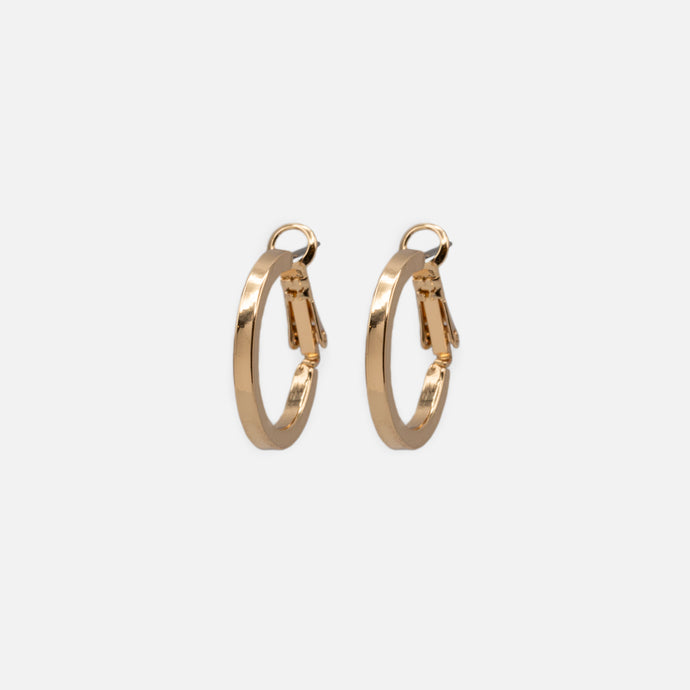 20mm golden hoop earrings