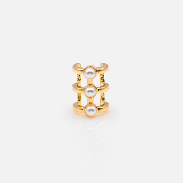 Load image into Gallery viewer, Set of 3 ear cuffs and 3 fixed earrings
