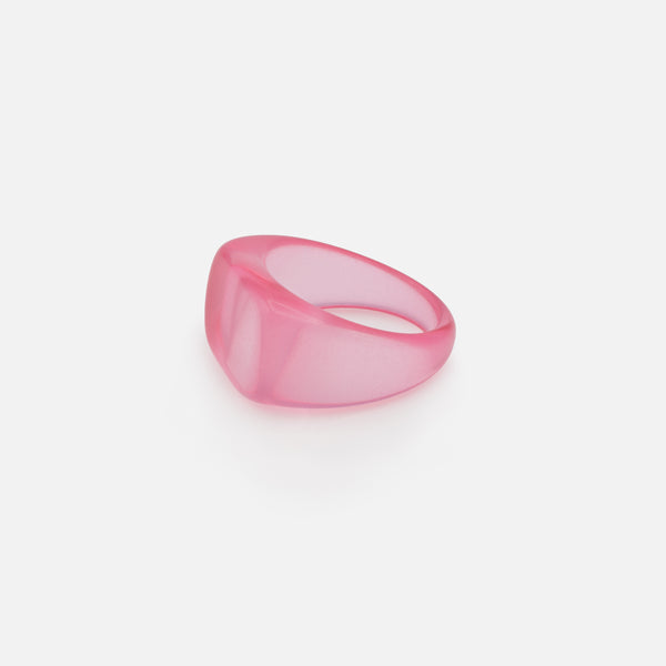 Load image into Gallery viewer, Duo of pink and blue translucent rings
