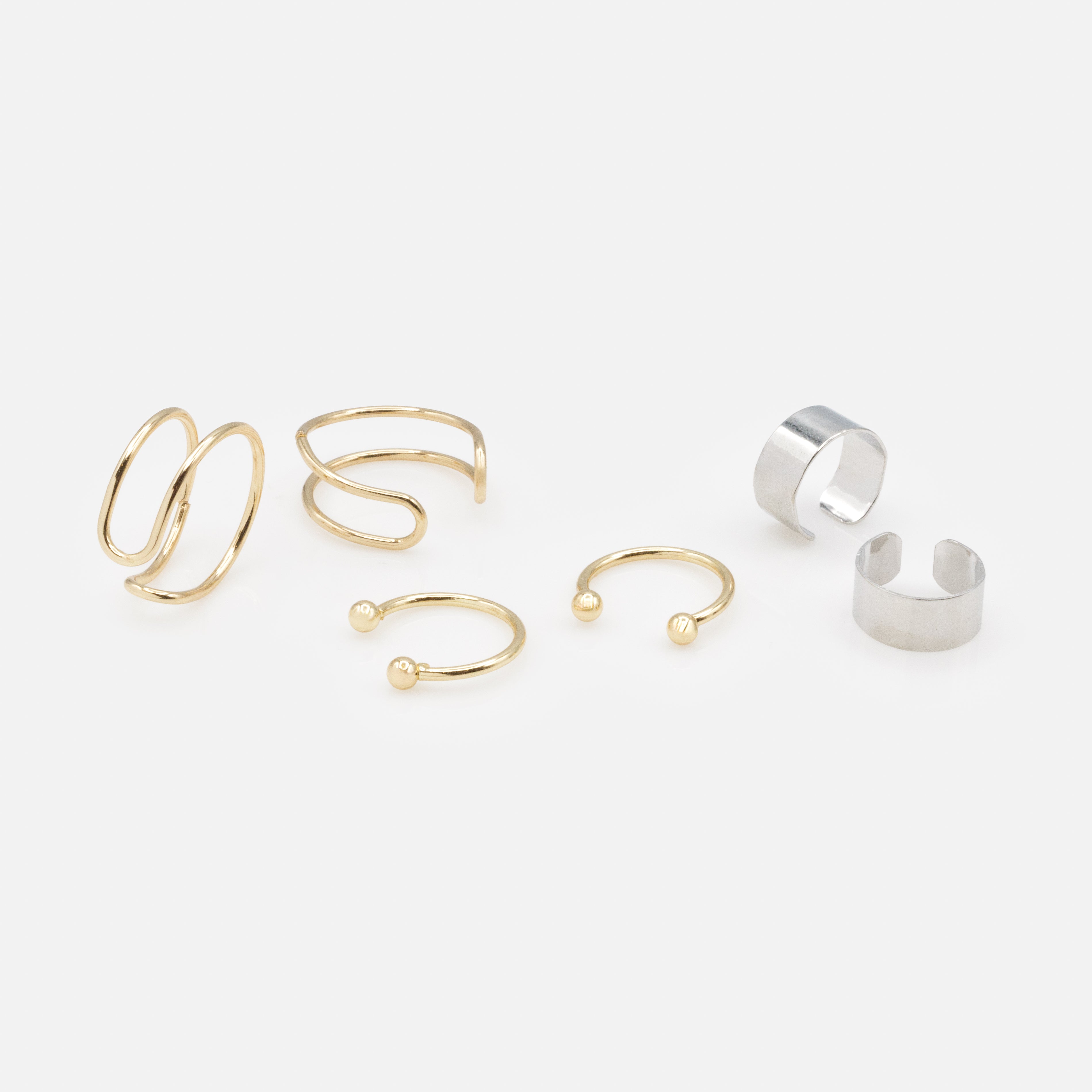 Trio de manchettes d'oreilles 2 tons