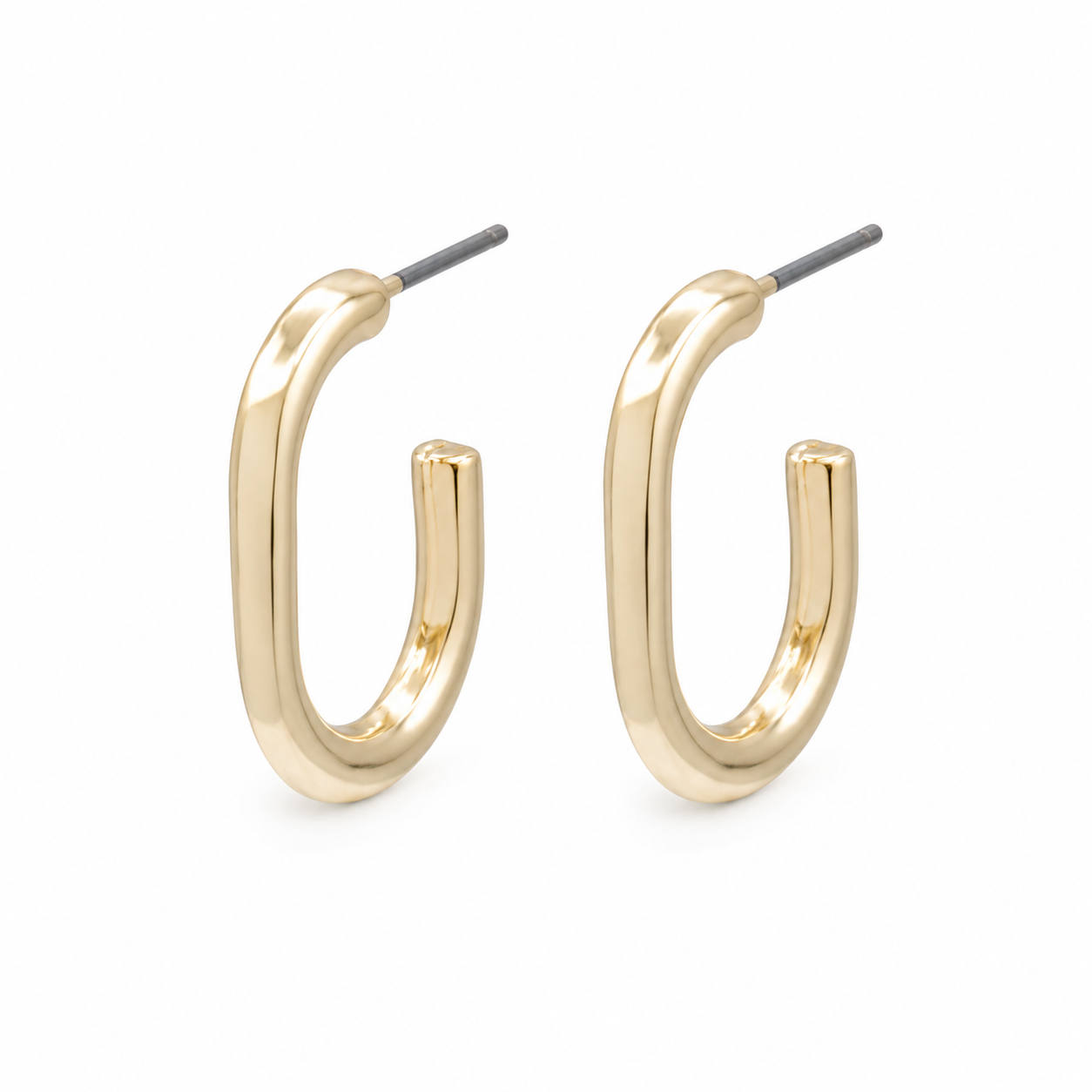 Boucles d'oreilles petits anneaux dorés