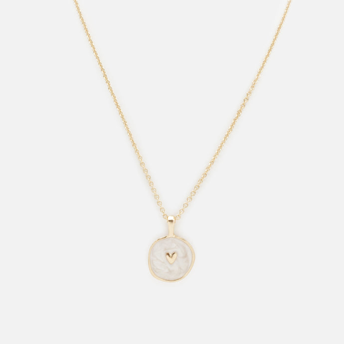 MUCKLILY Lot de 2 colliers en acier inoxydable or rose avec