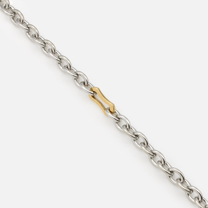 Two-tone bracelet