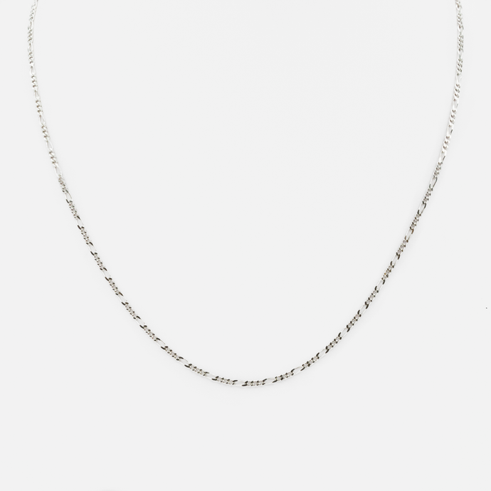 Chaîne figaro en argent sterling