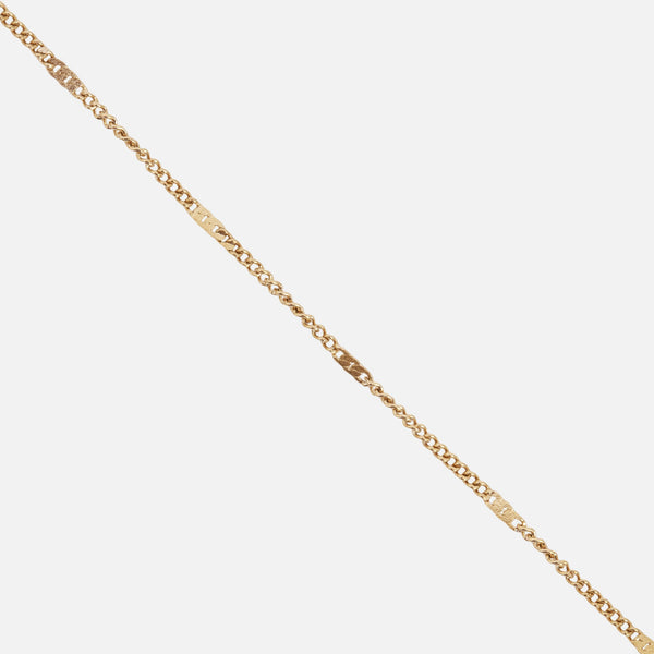 Load image into Gallery viewer, Bracelet doré insertions plates en acier inoxydable
