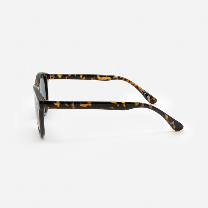 Lunettes de soleil écaille de tortue avec verres noirs