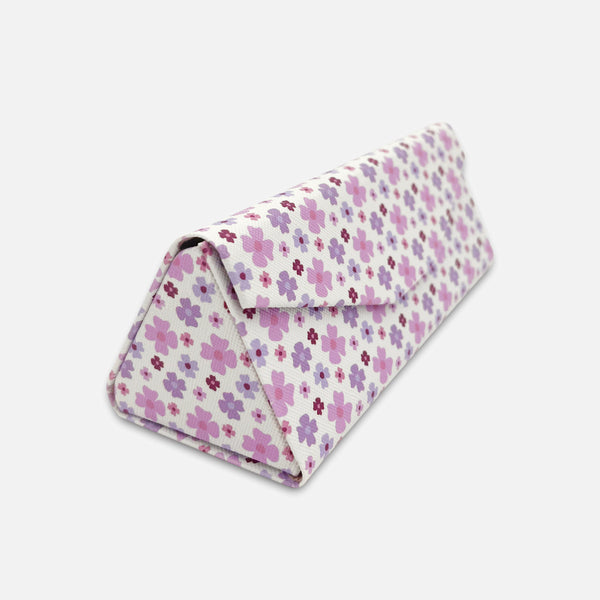 Load image into Gallery viewer, Floral Foldable Sunglasses Case

