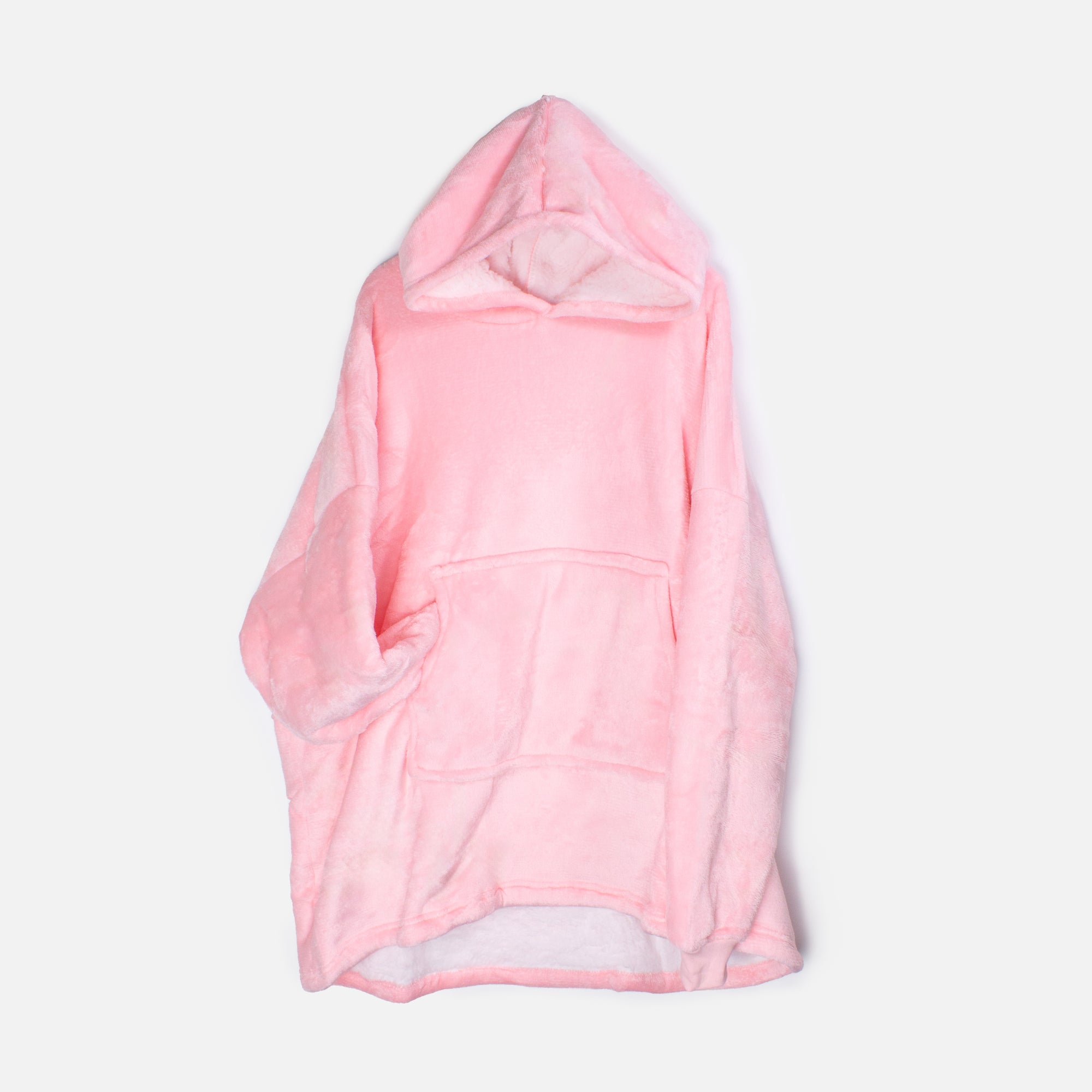 Pink Hooded Blanket