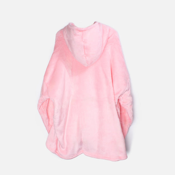 Load image into Gallery viewer, Pink Hooded Blanket
