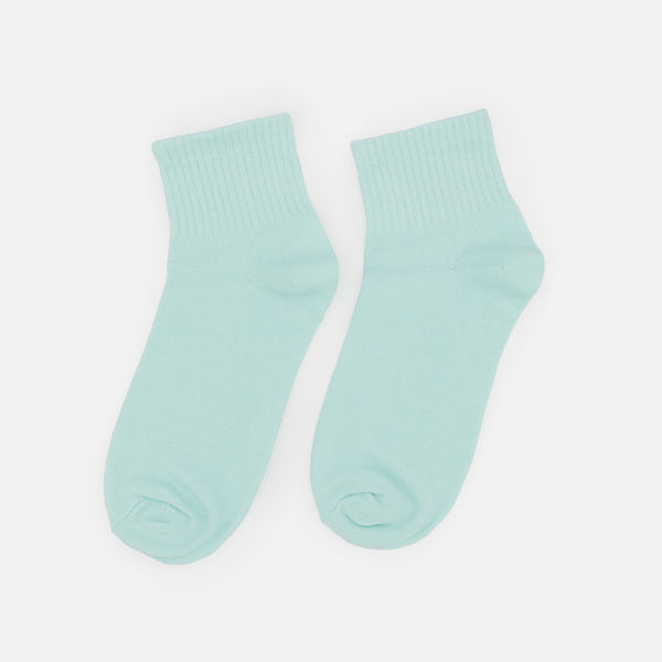 Load image into Gallery viewer, Mid-length turquoise stockings
