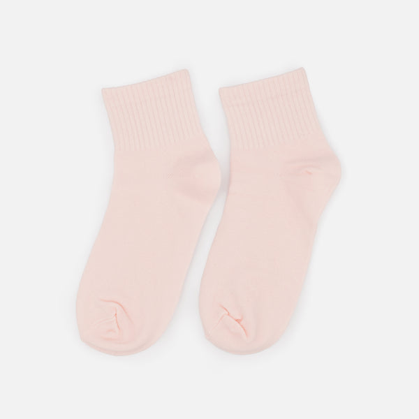 Load image into Gallery viewer, Mid-length pale pink stockings
