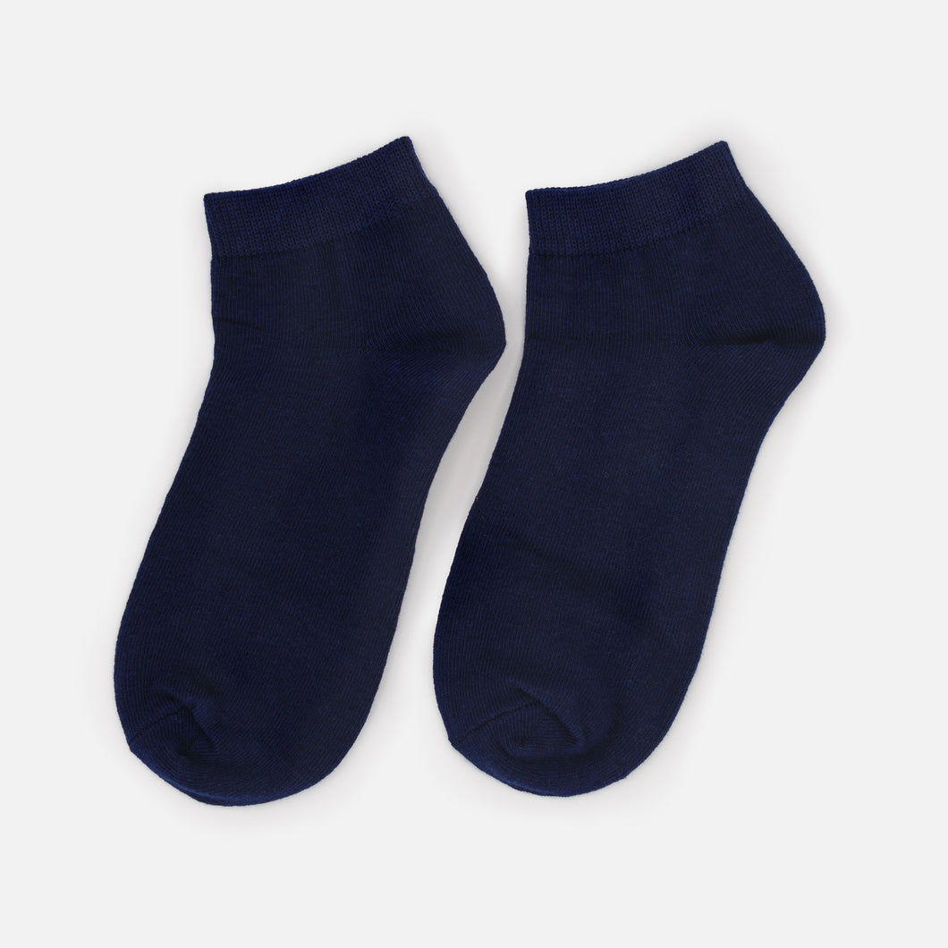 Navy ankle socks