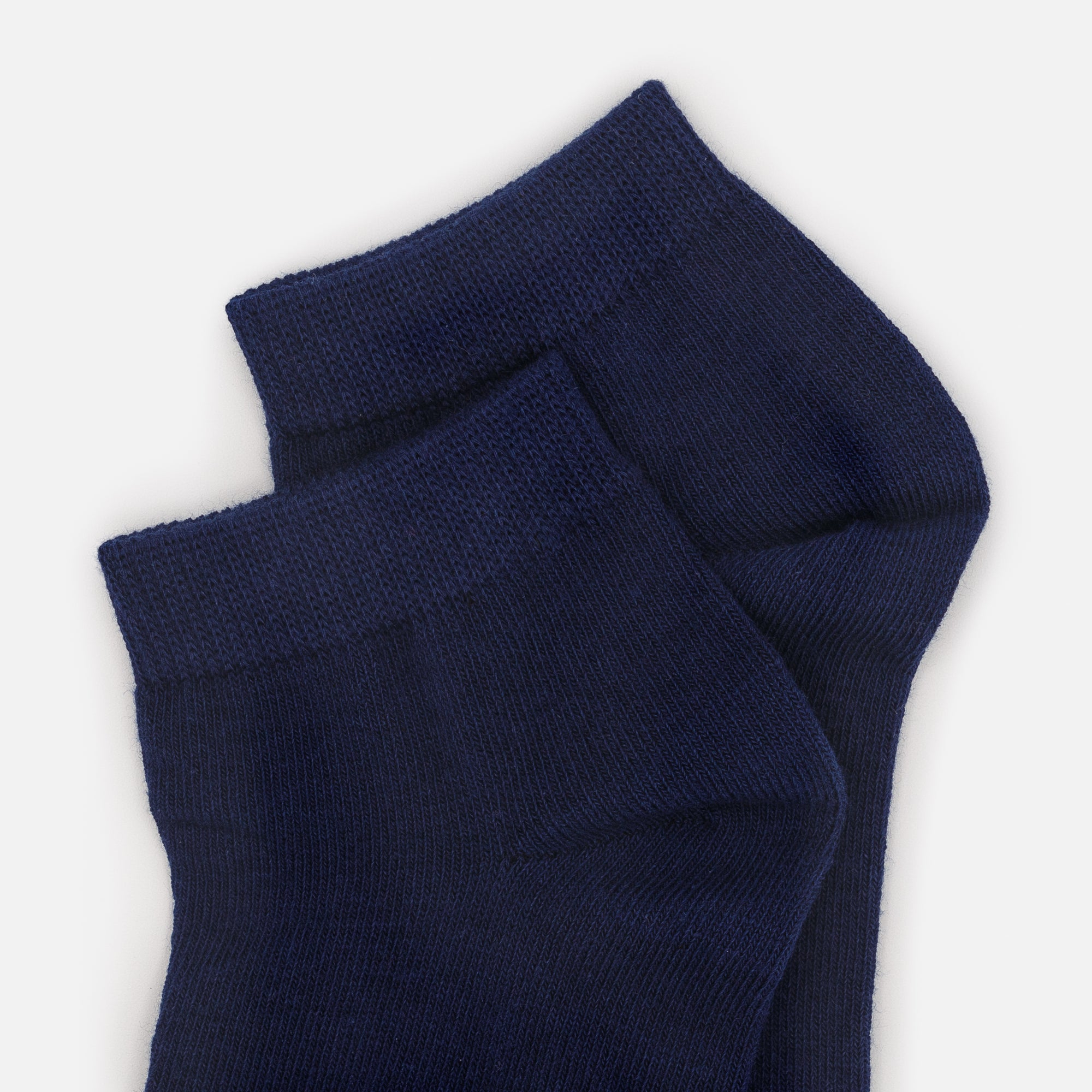 Navy ankle socks