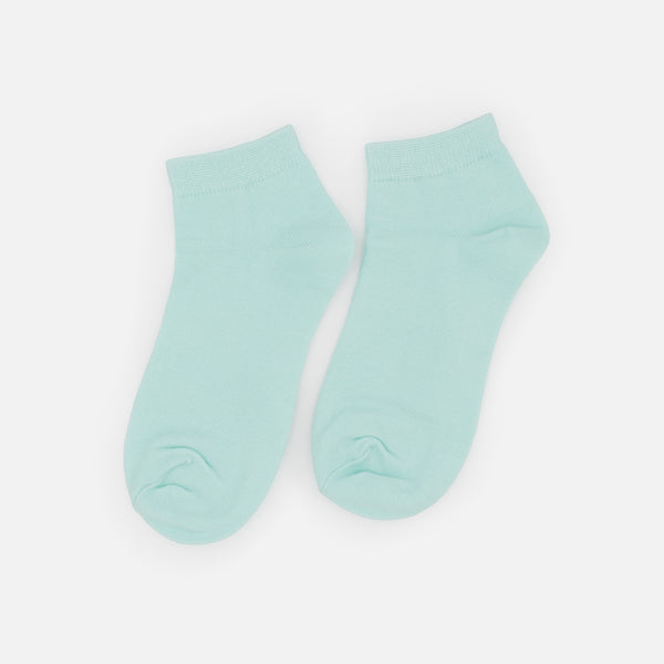 Load image into Gallery viewer, Turquoise ankle socks
