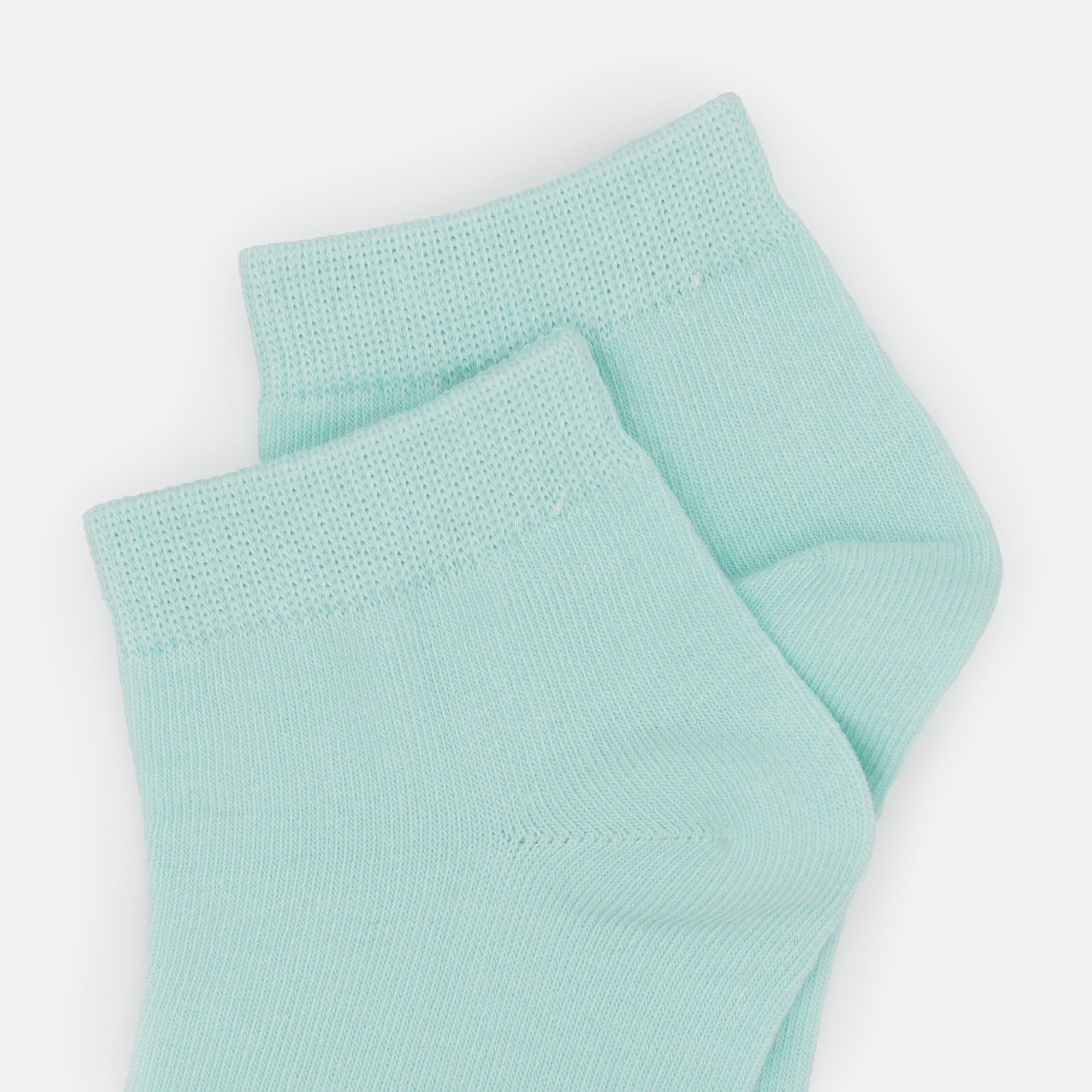 Turquoise ankle socks