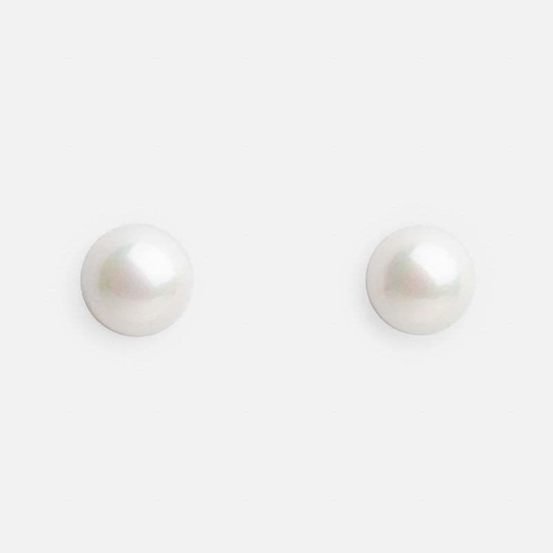 Boucles d'oreilles perles en acier inoxydable