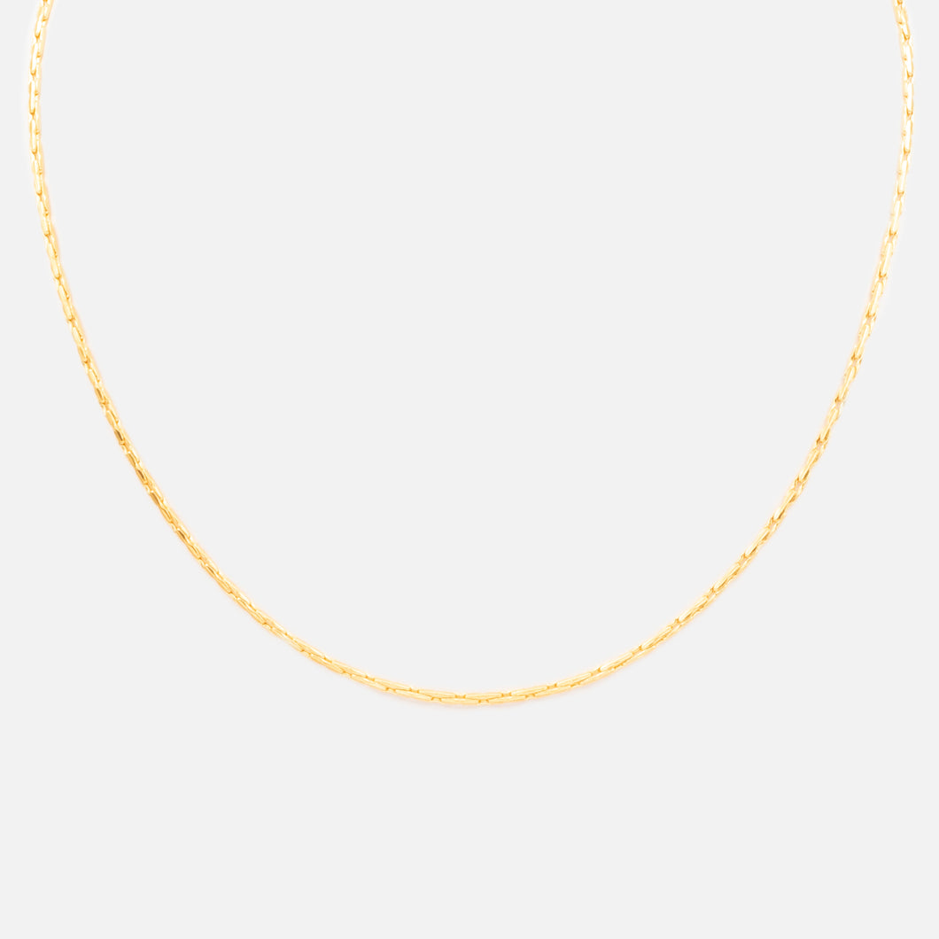 Gold stainless steel chain