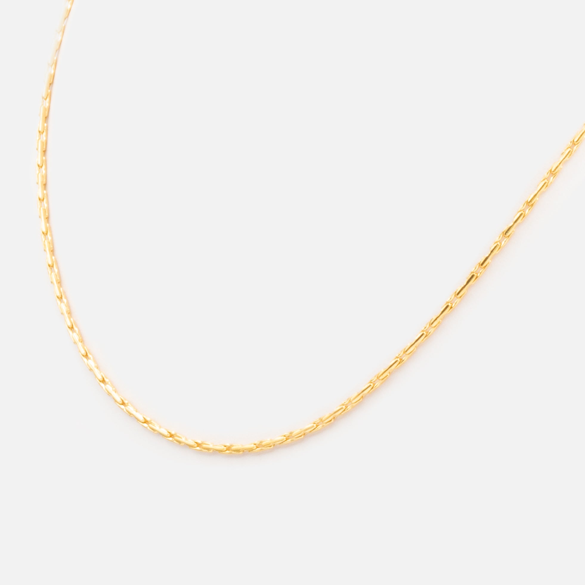 Gold stainless steel chain